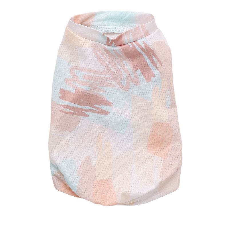 Hair loss free cat clothes thin vest for summer wear.