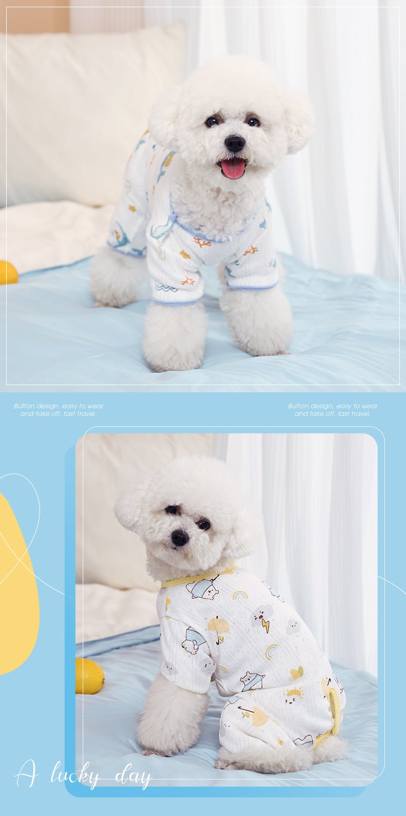 Thin breathable summer cat clothing for Ragdoll kitten, anti-shedding full-cover suit.