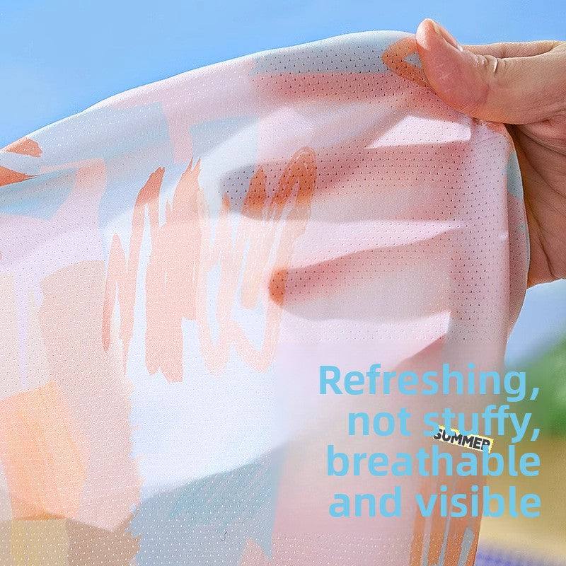 Breathable and colorful fabric for hair loss free cat clothes, ideal for cool summer wear.