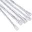 Cat teaser wand with silver embellishments, ideal for pet play and entertainment.