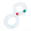 Interactive cat toy set featuring a spinning wheel, teaser wand, and exploration tunnel, ideal for kittens, British Shorthair, and Ragdoll cats.