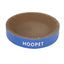 Durable cat scratch board bed with a blue rim, eco-friendly and non-shedding design.